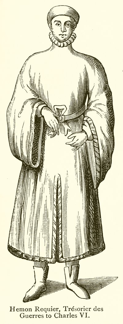Hemon Requier, Treasurer of Wars to Charles VI by English School