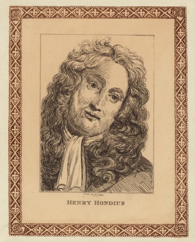 Hendrik Hondius the Elder by English School