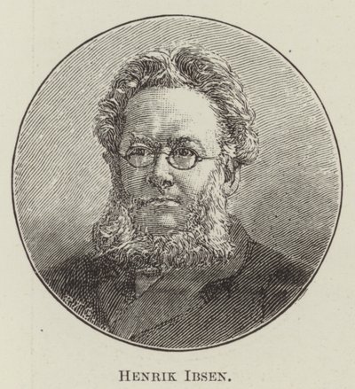 Henrik Ibsen by English School