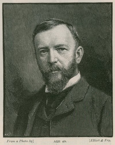 Henry Arthur Jones, playwright, aged 40 by English School