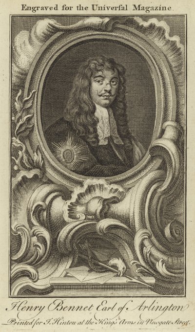 Henry Bennet, Earl of Arlington by English School