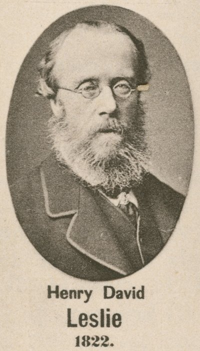 Henry David Leslie by English School