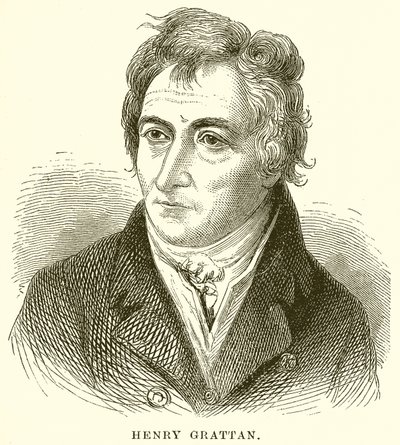 Henry Grattan by English School