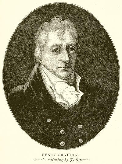 Henry Grattan by English School