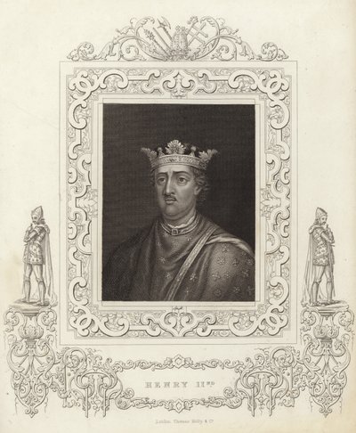 Henry II - King of England by English School
