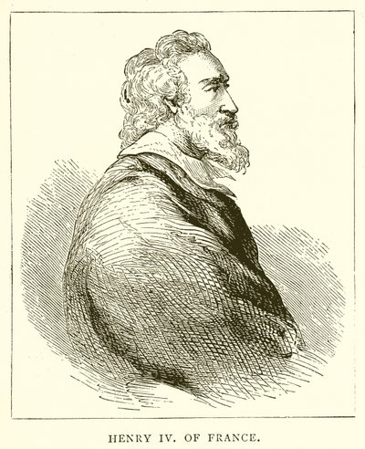 Henry IV of France by English School