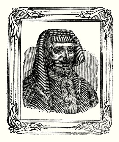 Henry IV was born in 1366, crowned in 1399, and died in 1413 by English School
