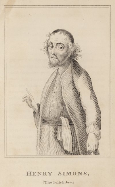 Henry Simons, The Polish Jew by English School