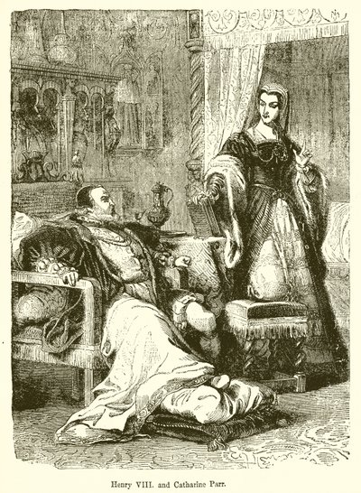Henry VIII and Catherine Parr by English School