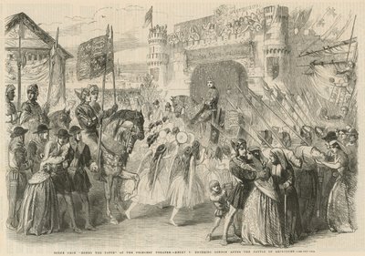Henry V Entering London After the Battle of Agincourt by English School
