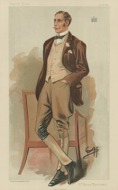Henry de Vere Vane, 9th Baron Barnard by English School