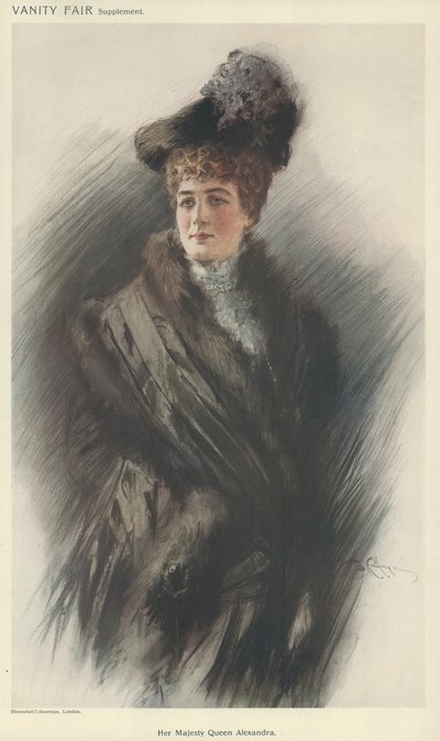 Her Majesty Queen Alexandra by English School