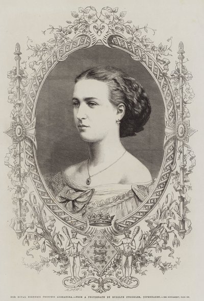 Her Royal Highness Princess Alexandra by English School