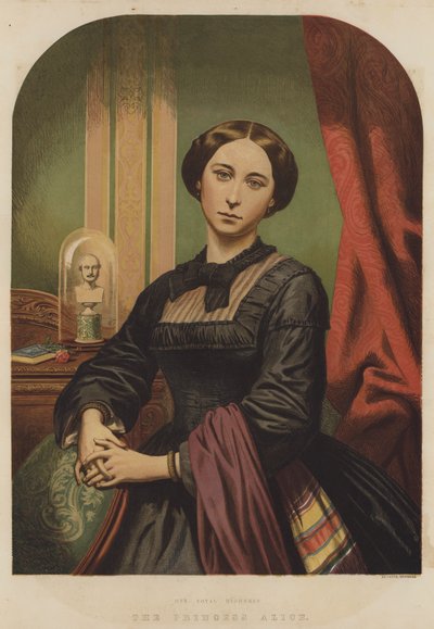 Her Royal Highness the Princess Alice by English School