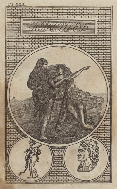 Hercules, ancient Roman hero and god by English School