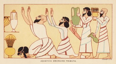 Herodotus: Asiatics Bringing Tribute by English School