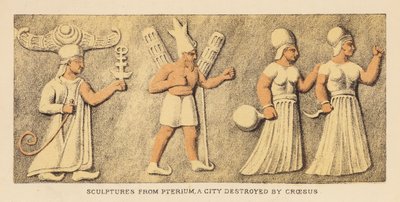 Herodotus: Sculptures from Pterium, a City Destroyed by Croesus by English School