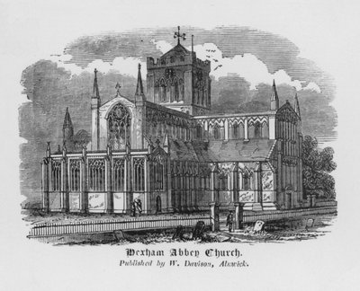 Hexham Abbey Church by English School