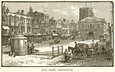 High Street, Marlborough by English School