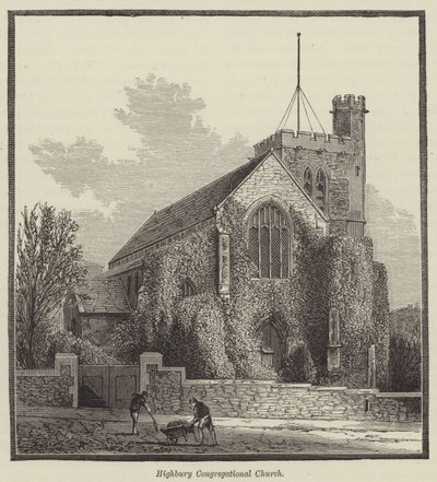 Highbury Congregational Church by English School