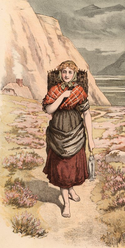 Highland Lass by English School