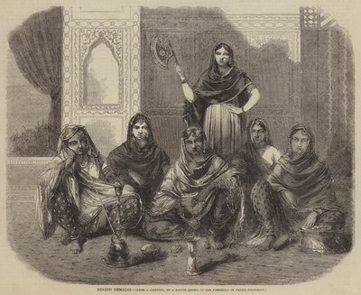 Hindoo Females by English School