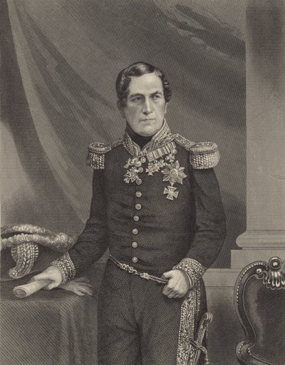 His Majesty King Leopold by English School