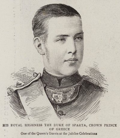 His Royal Highness the Duke of Sparta, Crown Prince of Greece by English School
