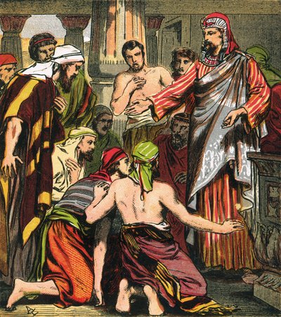 History of Joseph by English School