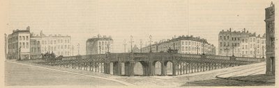 Holborn Viaduct by English School