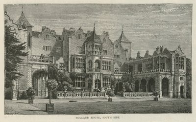 Holland House, South Side by English School