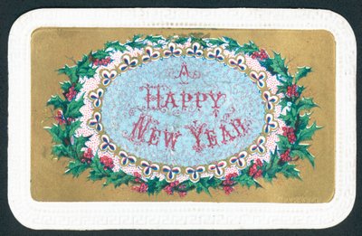 Holly Wreath by English School