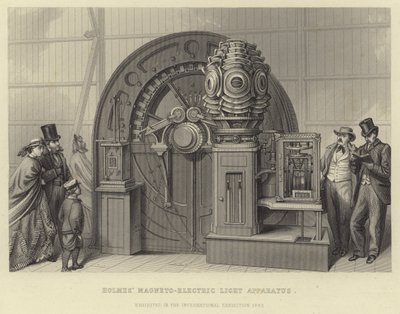 Holmes electro-magnetic light apparatus by English School