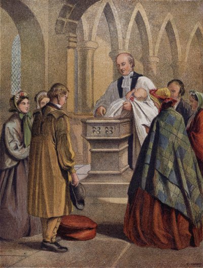 Holy Baptism by English School