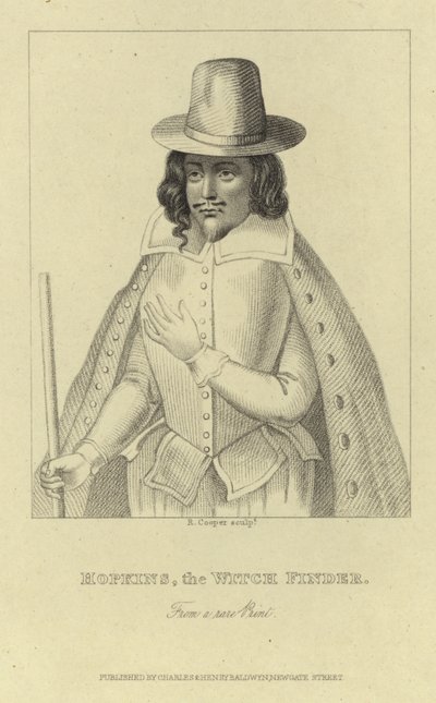 Hopkins, the Witch Finder by English School