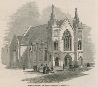 Horbury Chapel, Notting Hill, London by English School