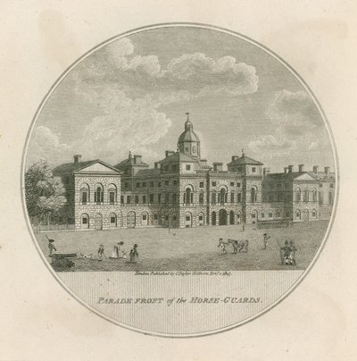 Horse Guards by English School