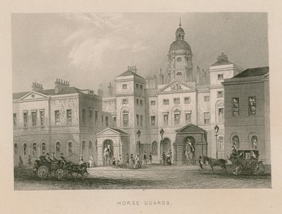 Horse Guards by English School