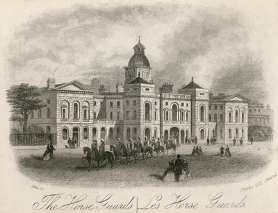 Horse Guards by English School
