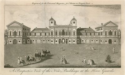 Horse Guards by English School