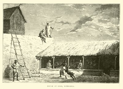 House at Sego, Bambarra by English School
