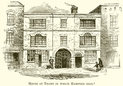 House at Thame in which Hampden Died by English School