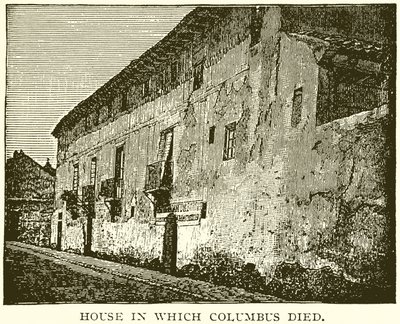 House in Which Columbus Died by English School