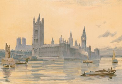 Houses of Parliament by English School
