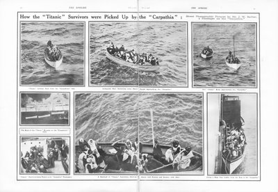 How the Titanic Survivors Were Picked Up by the Carpathia by English School