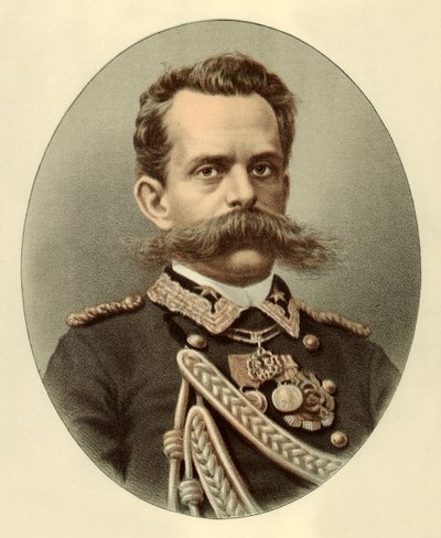 Humbert King of Italy by English School