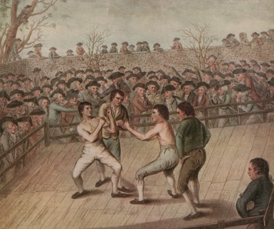 Humphreys and Mendoza Fight at Odiham by English School