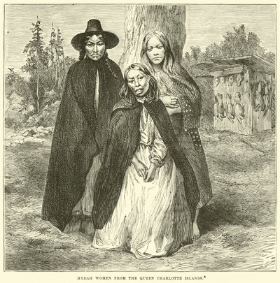 Hydah women from the Queen Charlotte Islands by English School