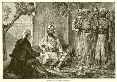 Hyder Ali and the Missionary by English School