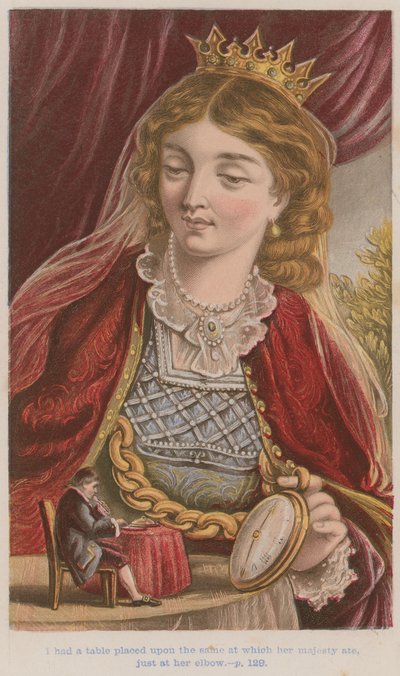 I Had a Table Placed Upon the Same at Which Her Majesty Ate by English School